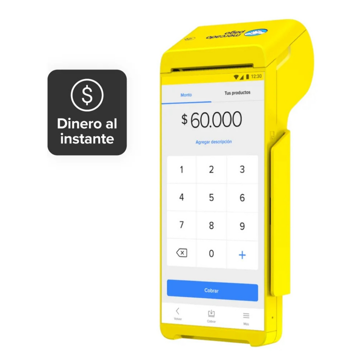 Point Smart 2 - Mercado Pago - envío gratis - abonos Inmediatos - rollos gratis