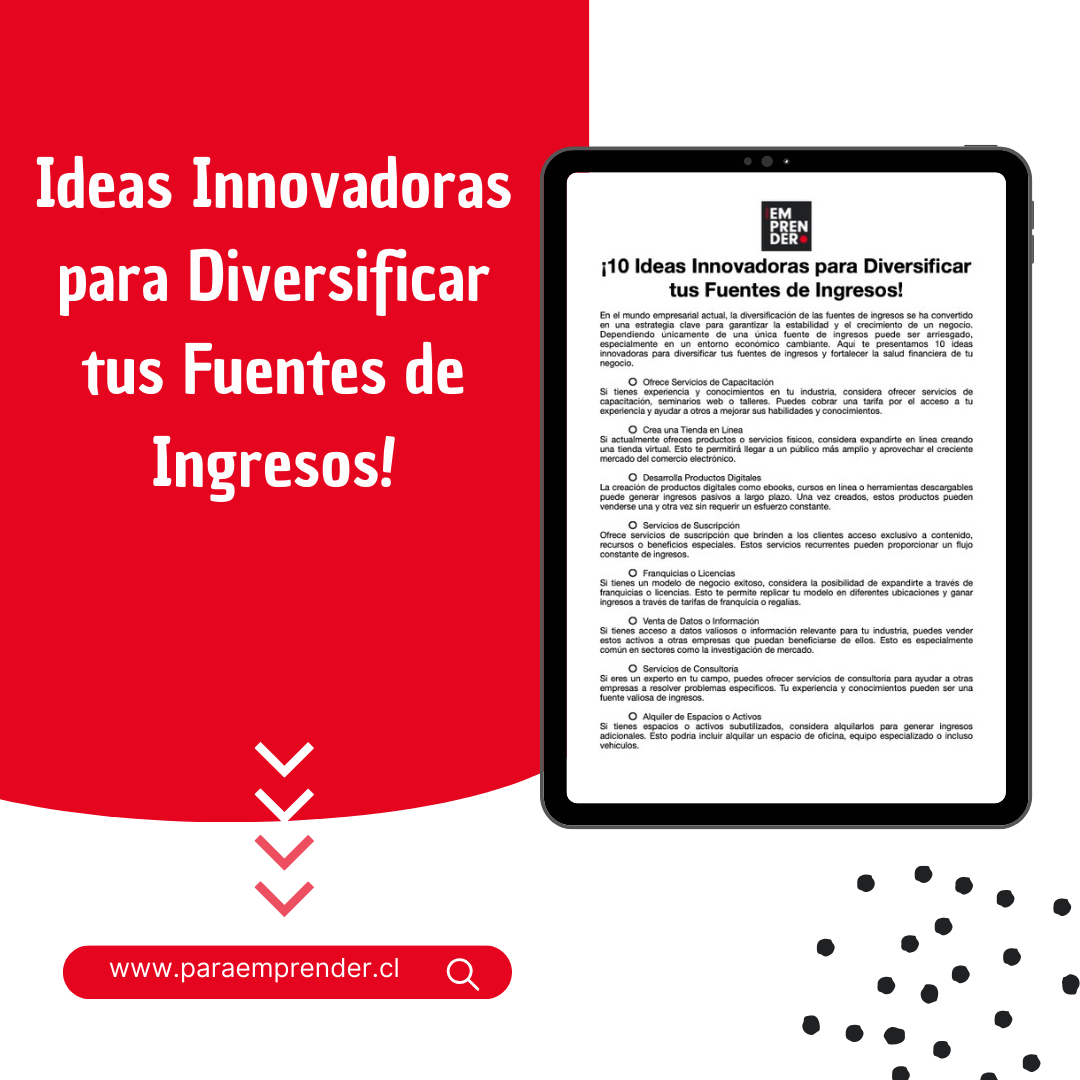 Ideas Innovadoras para Diversificar tus Fuentes de Ingresos!