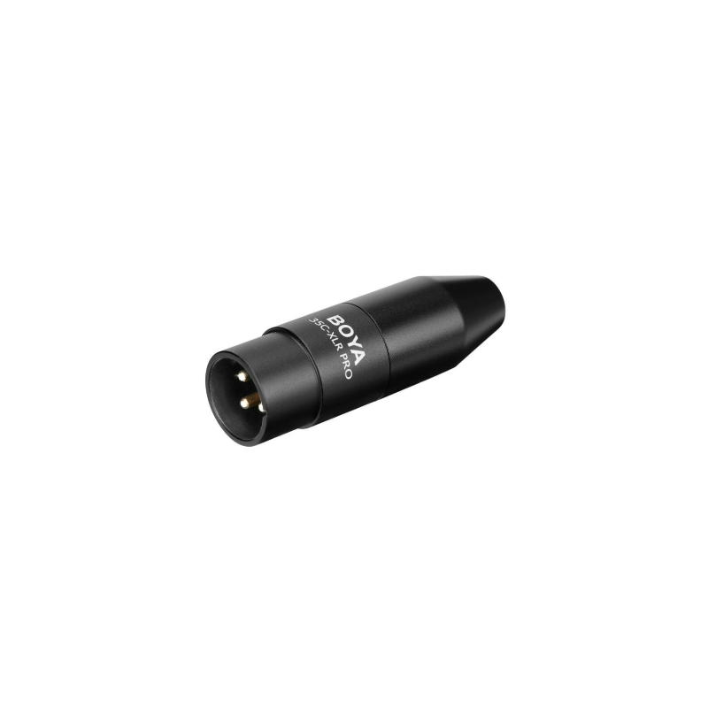 Boya 35C-XLR PRO 3.5mm Mini Jack a XLR adaptador con conversor de poder