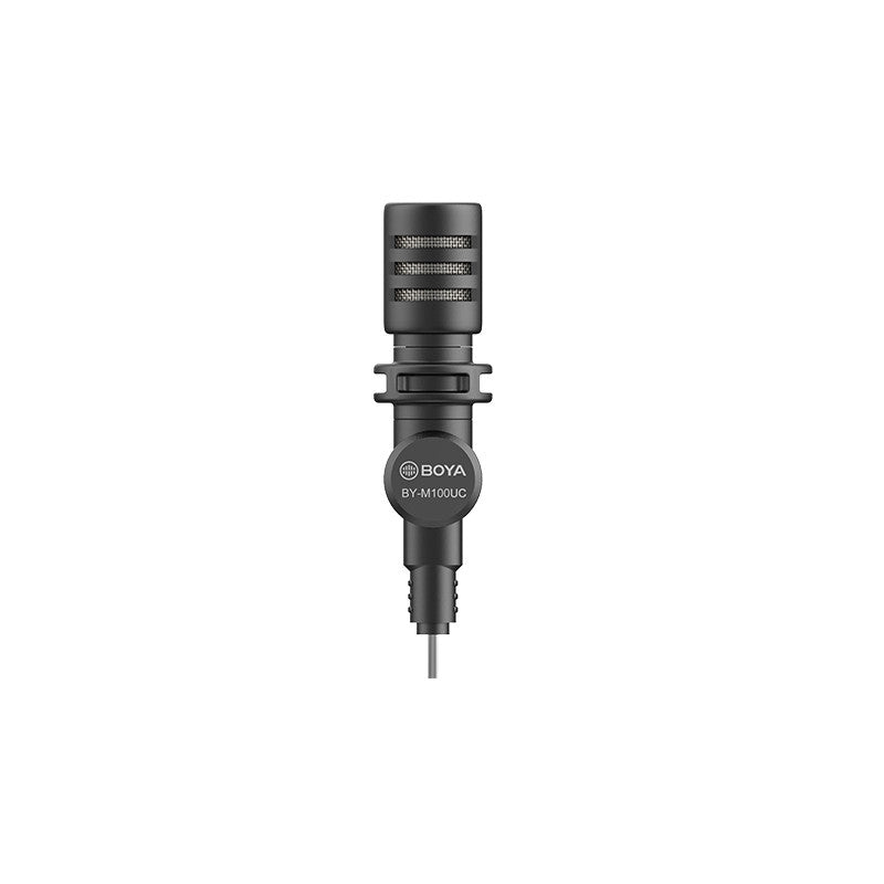 Boya BY-M100UC Micrófono Compacto Para Teléfonos Conector USB-C