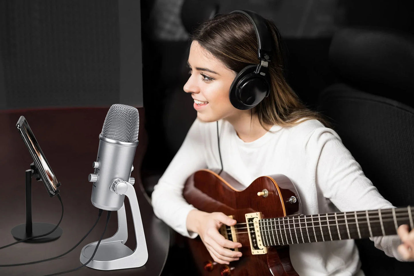 Boya BY-PM700SP Micrófono de escritorio USB Multi Patrón