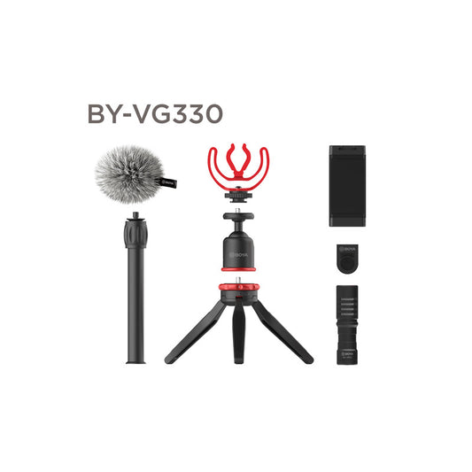Kit de Micrófono Para Teléfonos Con Trípode Boya BY-VG330