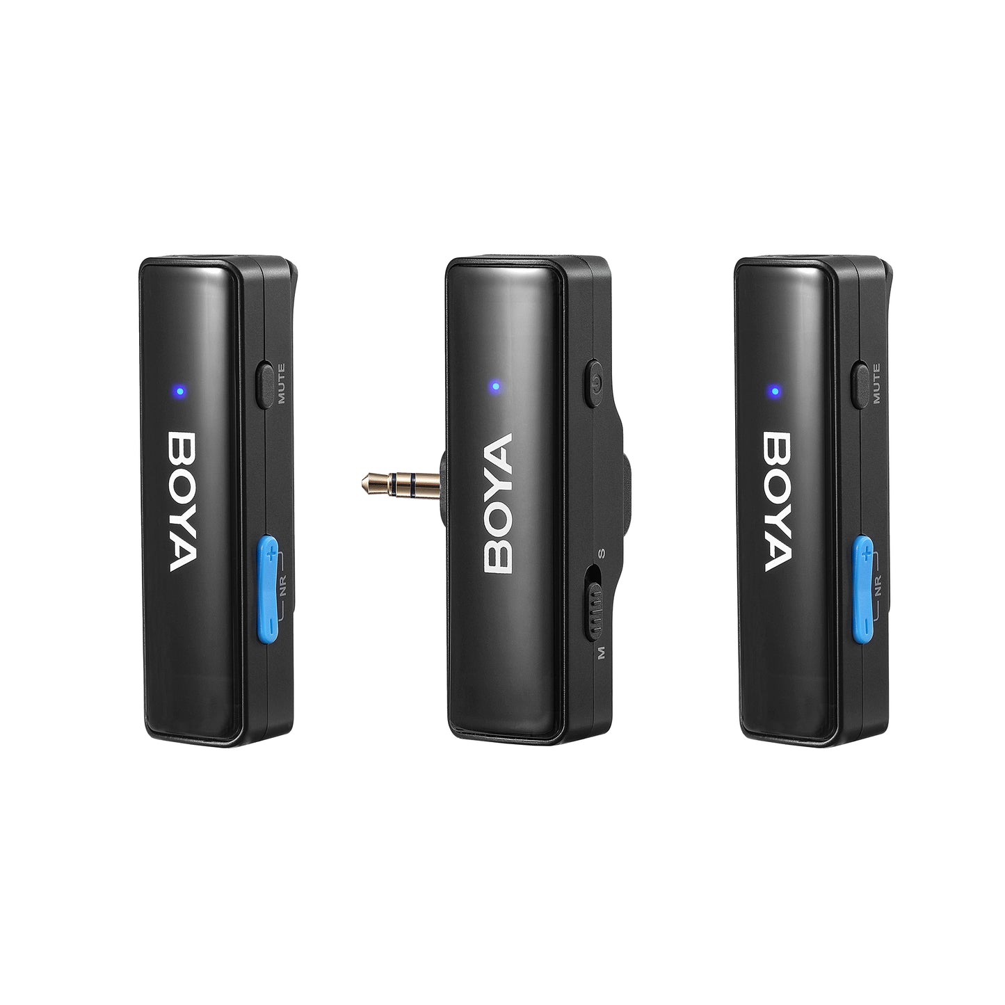 Kit de micrófono inalámbrico doble BOYALINK todo-en-uno