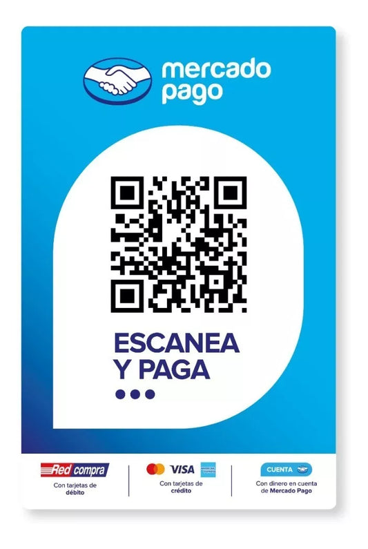 Kit Oficial Para Código Qr De Mercado Pago