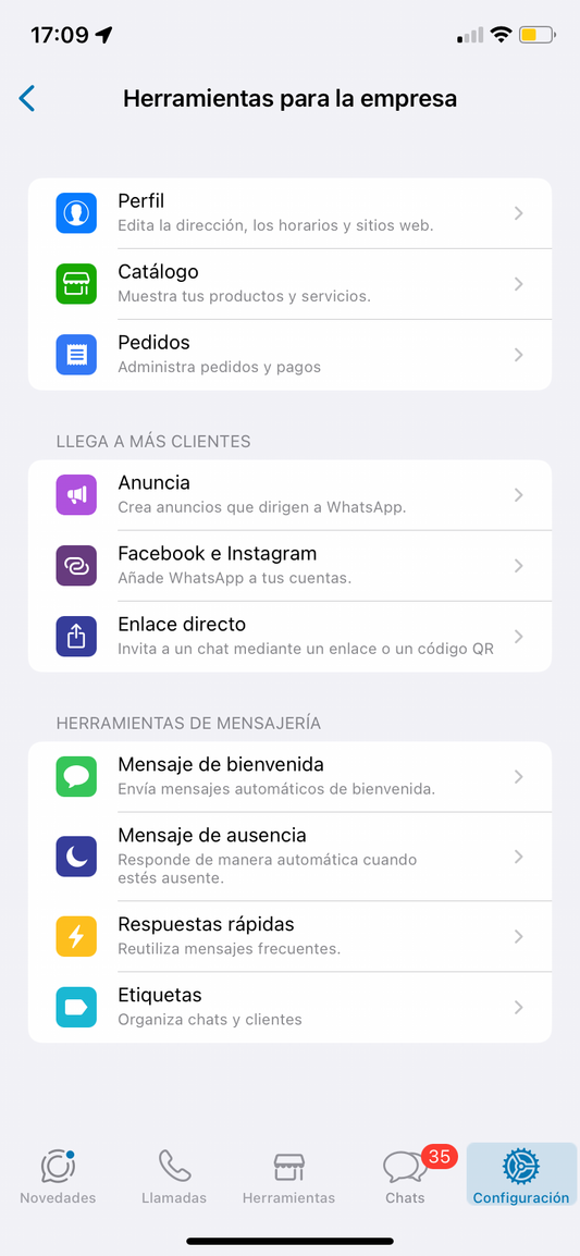 Configura tu Whastapp Empresa 2024