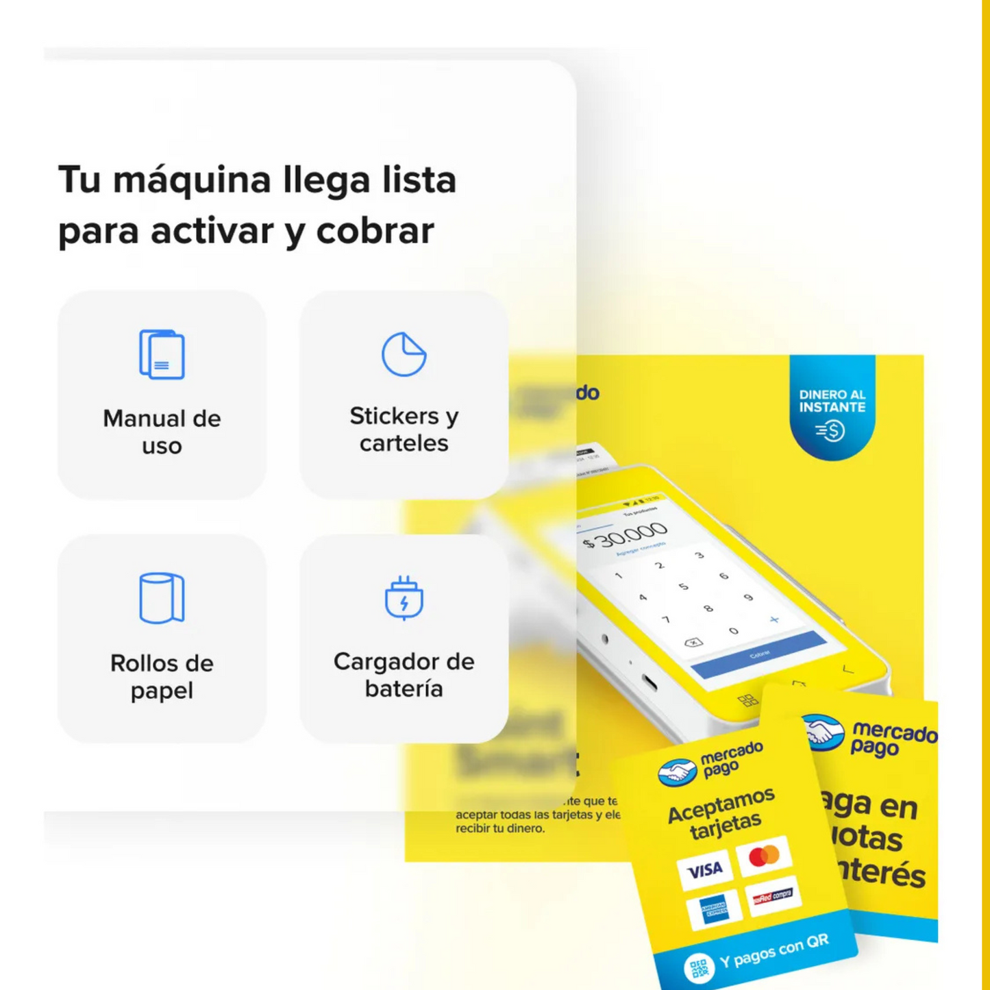 Point Smart 1 Mercado Pago - abonos inmediatos y rollos gratis