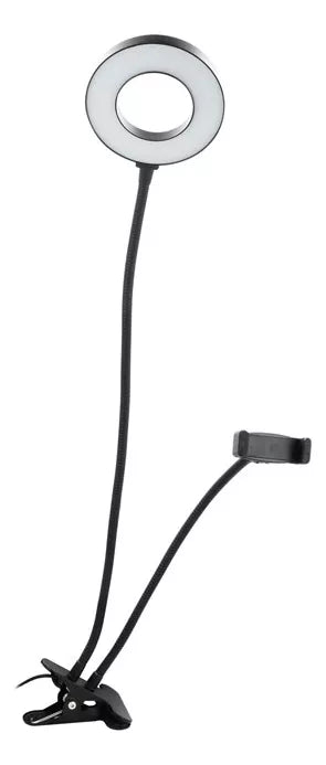 Soporte Tipo Clip Para Smartphone Con Aro De Luz - Philco
