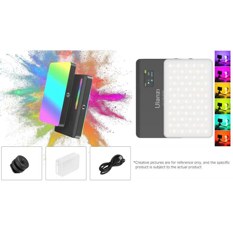 Ulanzi VL120 RGB Lámpara de Leds Con 20 Efectos Lumínicos