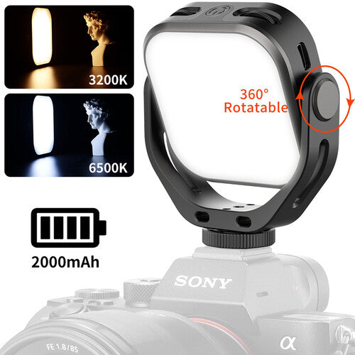 Vijim VL66 Luz Led Pequeña Rota en 360°