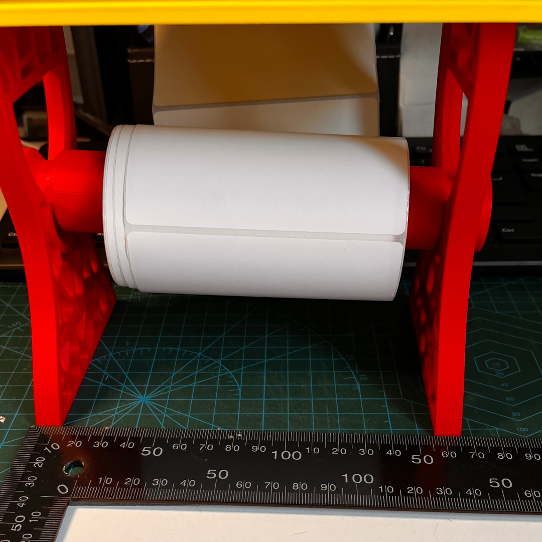 Soporte Vertical para Impresora Térmica y Rollo de Etiquetas