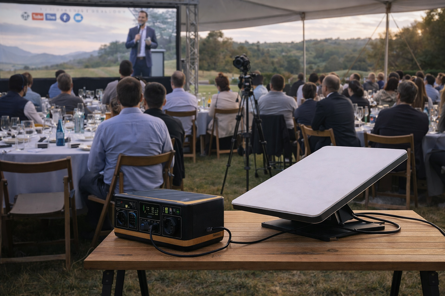 Arriendo Starlink Mini en Chile + Generador Portátil | Internet Satelital para Zonas Rurales, Cordillera, Desierto y Patagonia