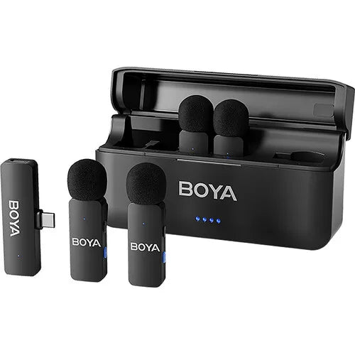 Boya BY-V4u Micrófono de 4 Canales USB-C