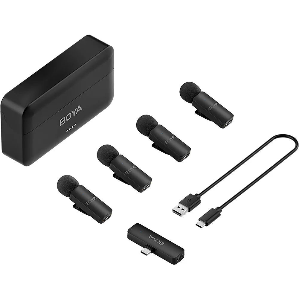 Boya BY-V4u Micrófono de 4 Canales USB-C