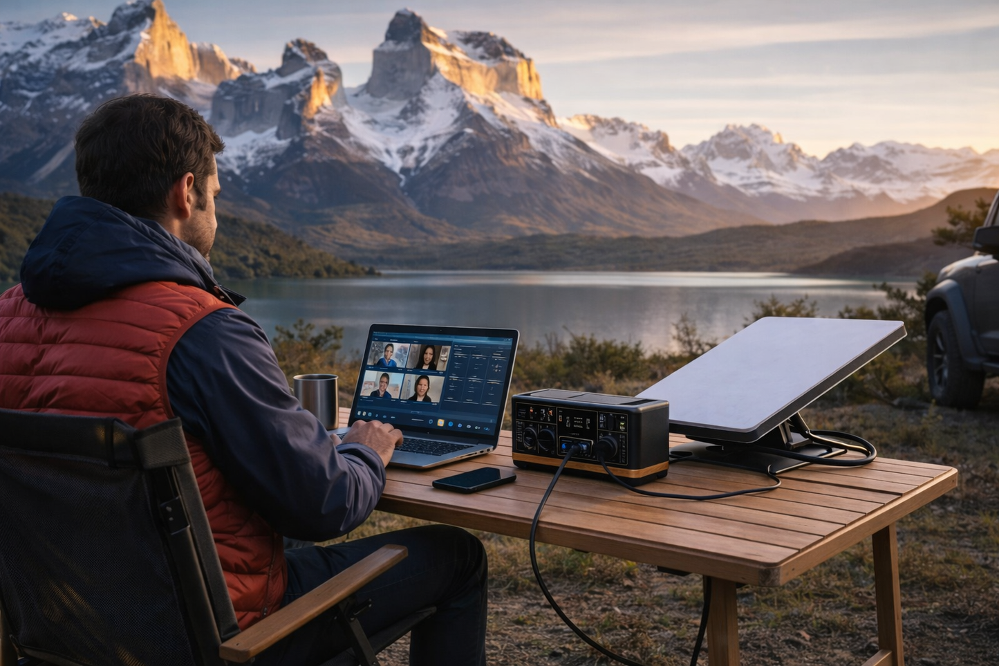 Arriendo Starlink Mini en Chile + Generador Portátil | Internet Satelital para Zonas Rurales, Cordillera, Desierto y Patagonia