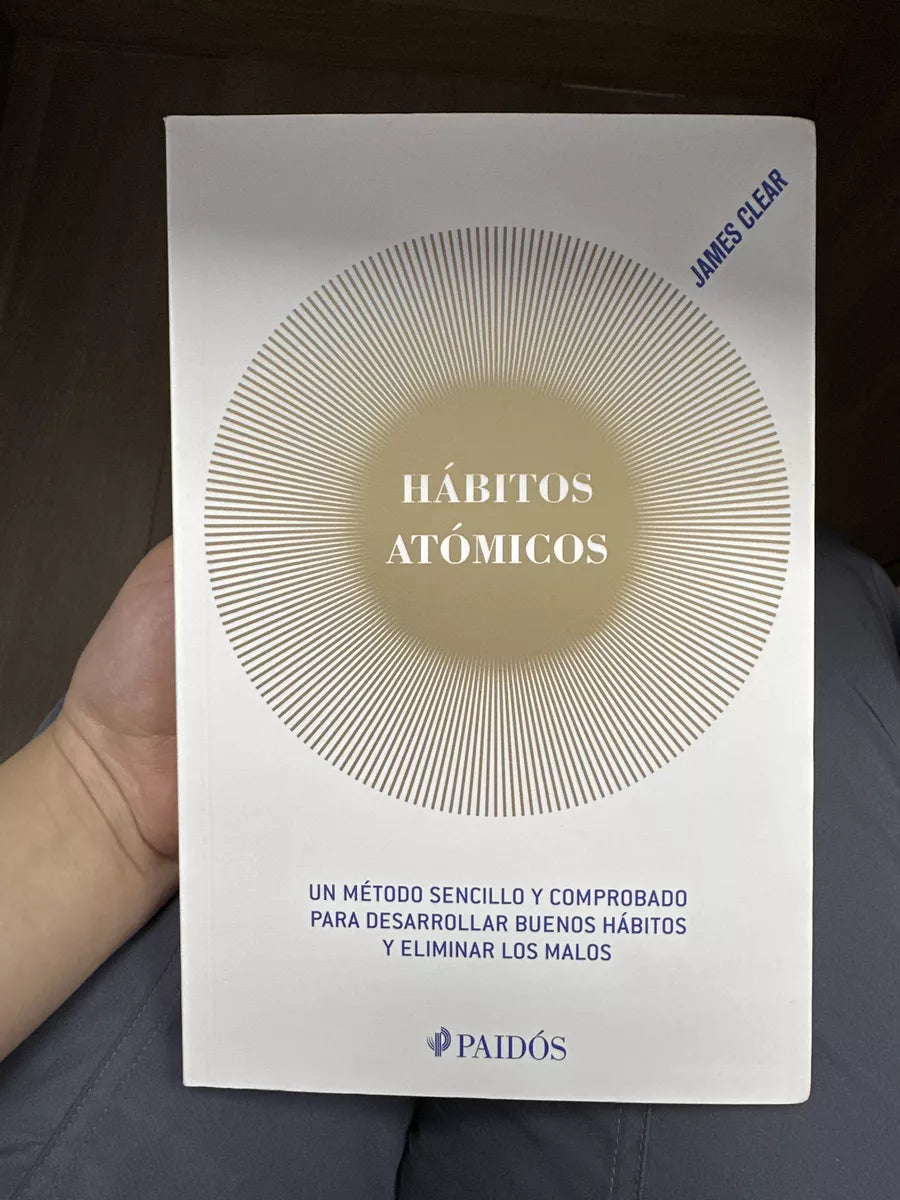 Hábitos Atómicos De James Clear Editorial Paidós En Español