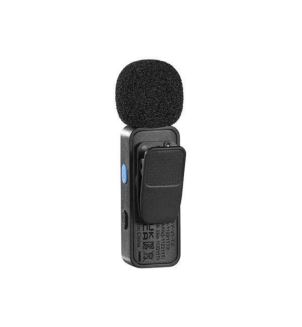 Micrófono Inalámbrico Doble Ultra Compacto y Portable Lightning Boya BY-V2
