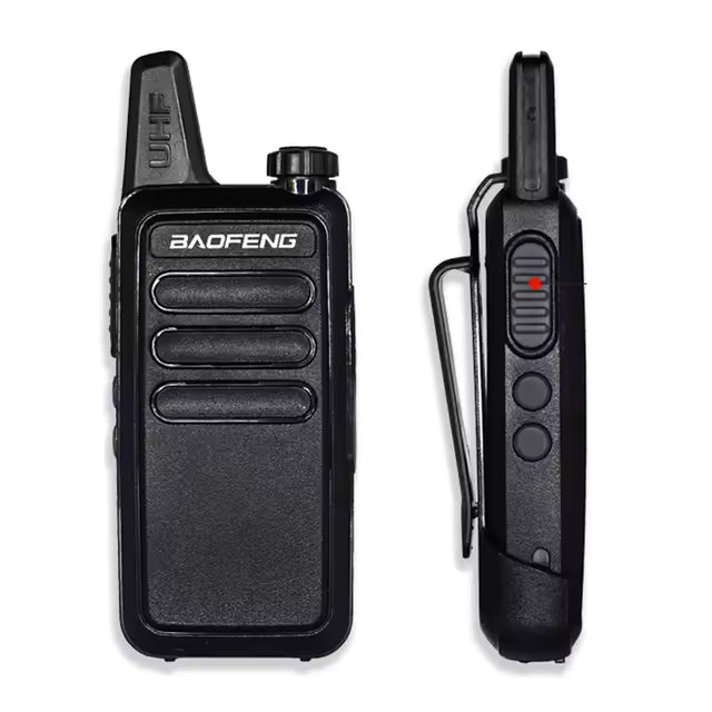 🔊 Arriendo Walkie Talkie Baofeng BF-12 Mini – Pack x2