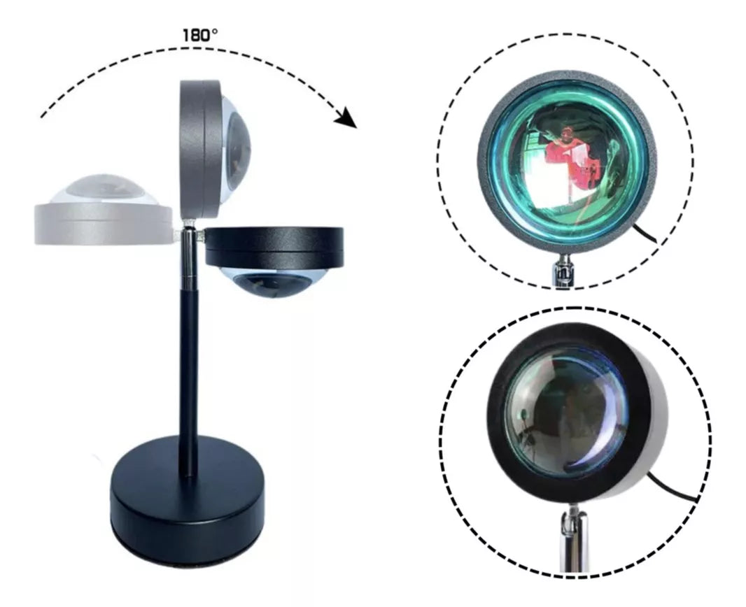 Proyector Atardecer para Grabaciones y generación de contenido