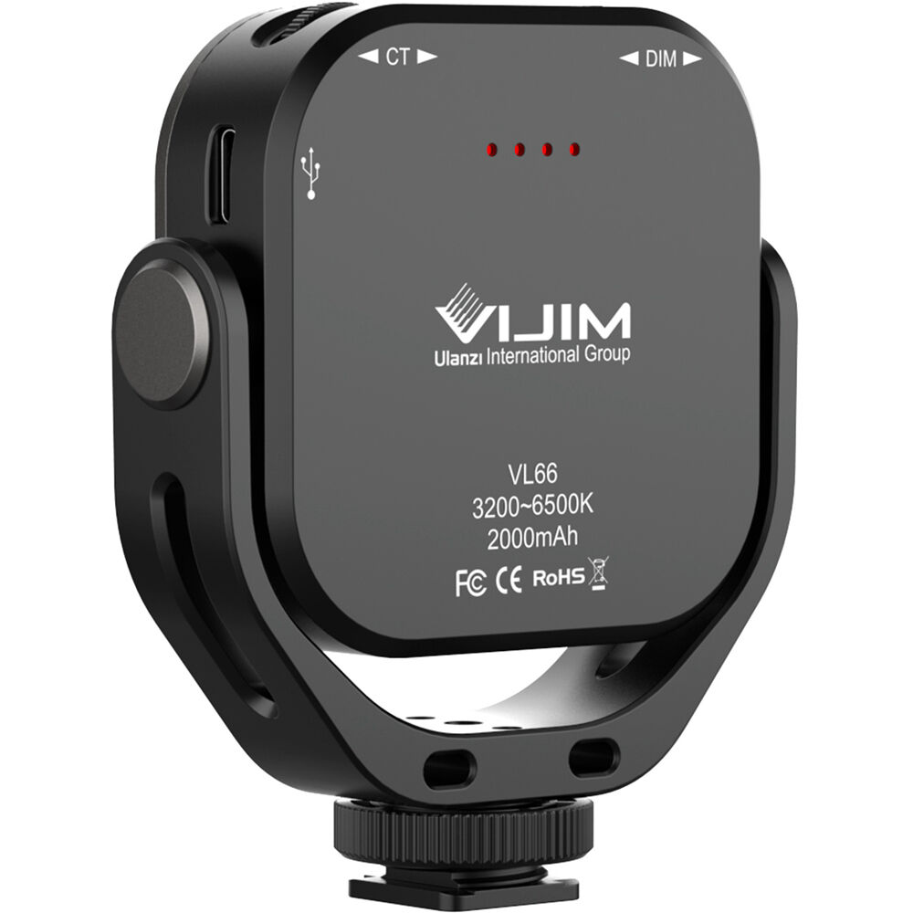 Vijim VL66 Luz Led Pequeña Rota en 360°