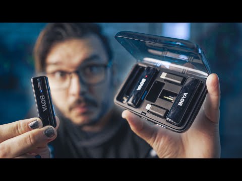 Kit de micrófono inalámbrico doble  BOYALINK  todo-en-uno