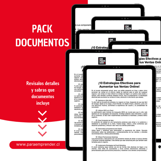 Pack completo   ( 8 documentos)